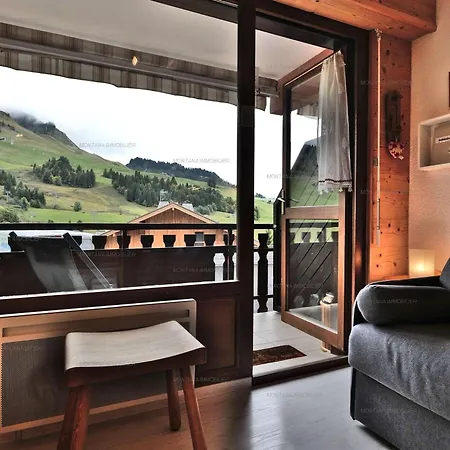 Confortable Savoyard, Balcon Sud, Parking 公寓 *